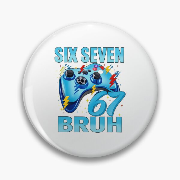 Item preview, Six Seven 67 Bruh Gamer Controller Birthday designed and sold by OlyvieArt.