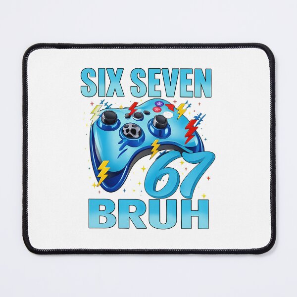 Item preview, Six Seven 67 Bruh Gamer Controller Birthday designed and sold by OlyvieArt.