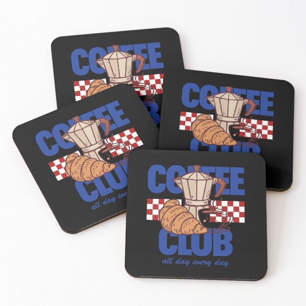 Item preview, Coffee Club Modern Retro Cafe Pastry and Espresso designed and sold by PACS0011.