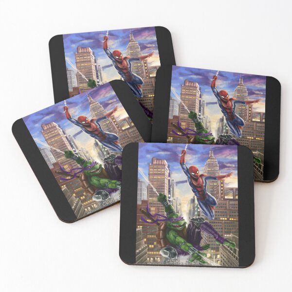 Item preview, Ninja Turles x Spiderman Crossover designed and sold by NathanRuchArt.