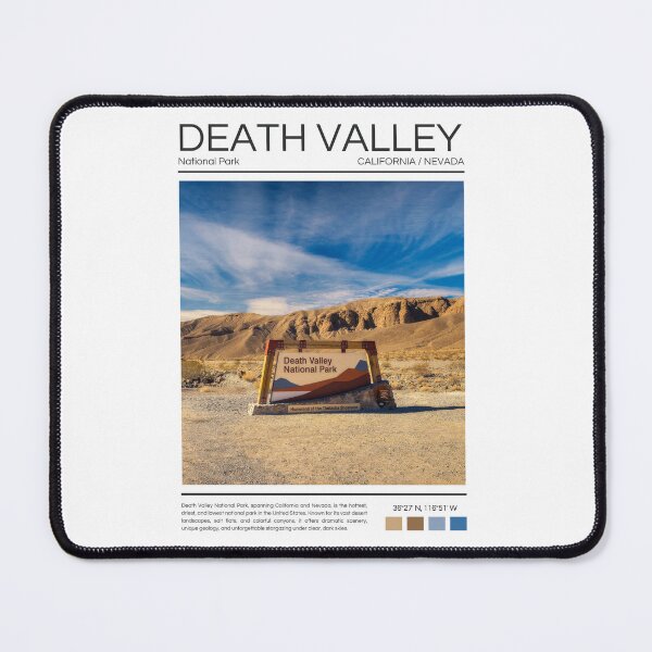 Item preview, Death Valley National Park - California / Nevada designed and sold by StudioRedKoala.