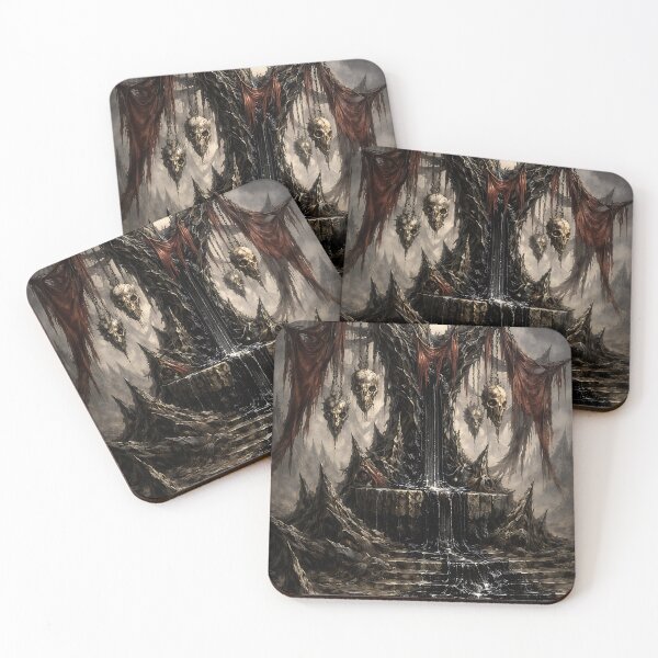 Item preview, Totem of Rusting Faith - Dark Fantasy Eerie Landscape designed and sold by bapupa.