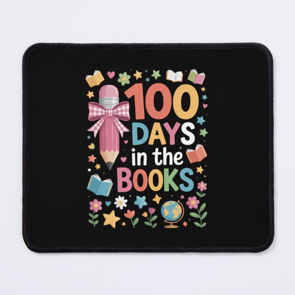 Item preview, 100th Day of School Teacher Floral 100 Days in The Books designed and sold by FaithAbbott.