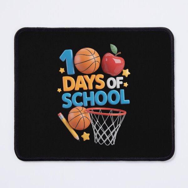 Item preview, 100th Day of School Kid Basketball 100th Days of School Boys designed and sold by FaithAbbott.