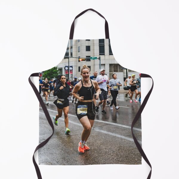 Item preview, City Marathon Runners on Wet Street designed and sold by Branjuionroe.