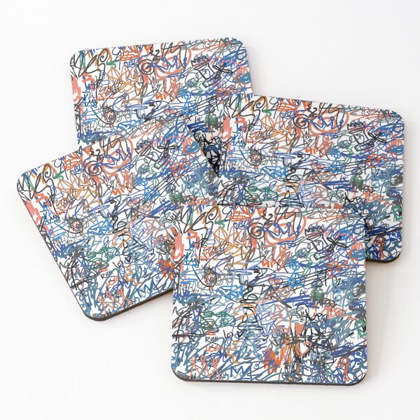 Item preview, Abstract Scribble Chaos  designed and sold by missbobbit.