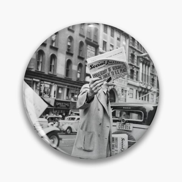 Item preview, "Social Justice" – Dorothea Lange – Street photograph, New York, 1930s – vintage black & white designed and sold by Artyfact1.