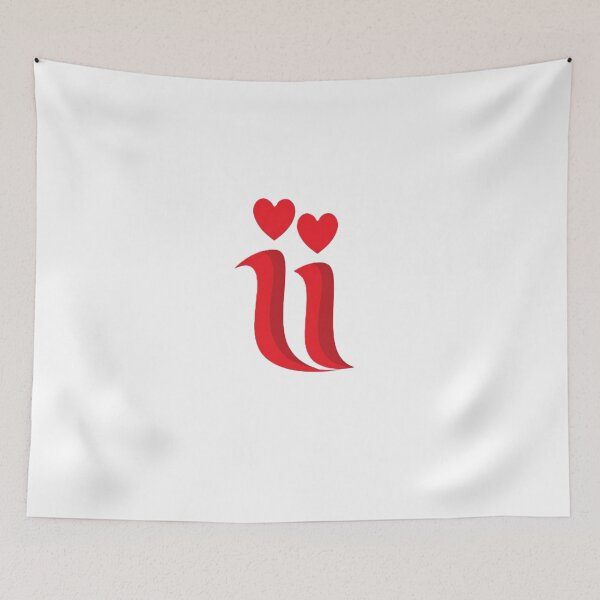 Item preview, Double "ii" Logo in Red. designed and sold by CasaRomanii.