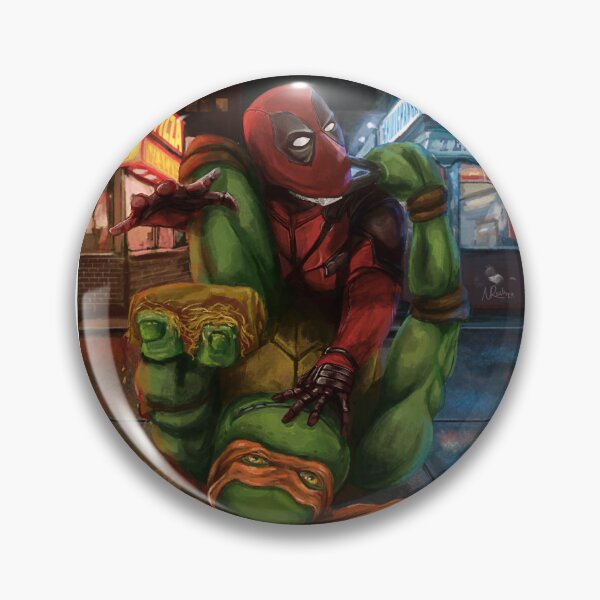Item preview, Ninja Turles x Deadpool Crossover designed and sold by NathanRuchArt.