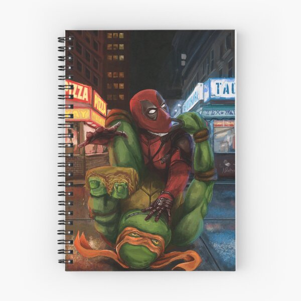 Item preview, Ninja Turles x Deadpool Crossover designed and sold by NathanRuchArt.