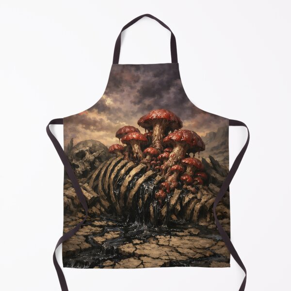 Item preview, Fungal Forest Decay - Dark Fantasy Eerie Landscape designed and sold by bapupa.