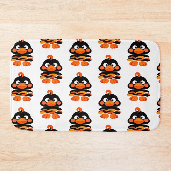 Item preview, Cute Cartoon Duck Mascot Character-RADUQ designed and sold by RADUQstudio.