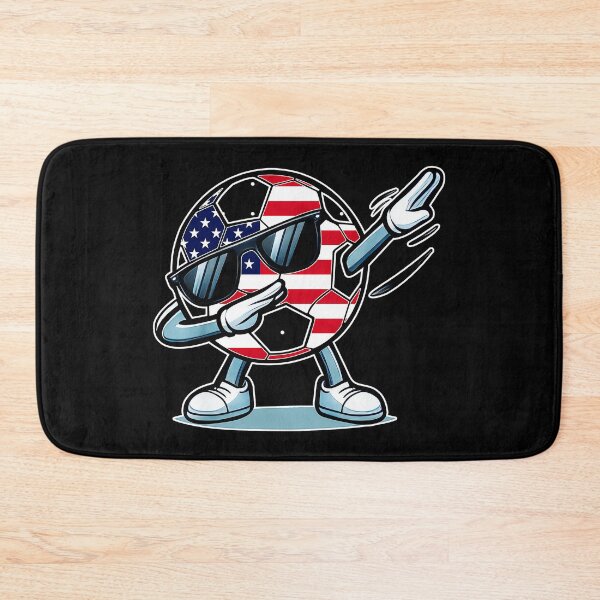 Item preview, USA Soccer Ball Dabbing Patriot designed and sold by QuentinHarrow.
