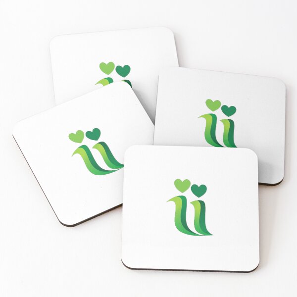 Item preview, Double "ii" Logo in Green. designed and sold by CasaRomanii.