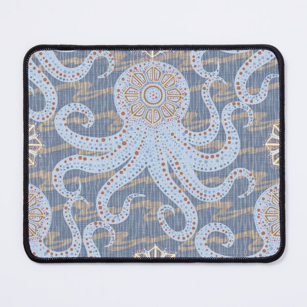 Item preview,  Beachy Boho Octopus Azure designed and sold by BessoChicca.