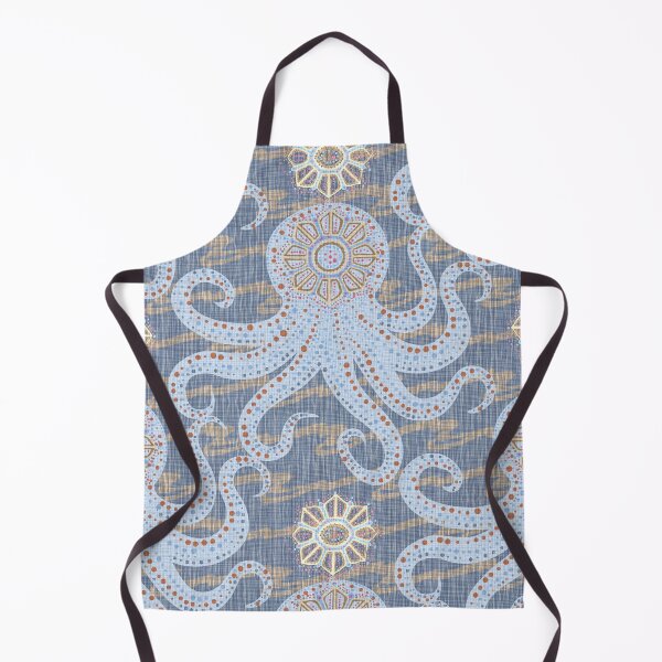 Item preview, Beachy Boho Octopus Azure designed and sold by BessoChicca.