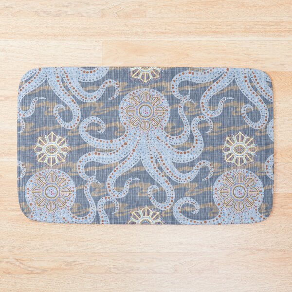 Item preview,  Beachy Boho Octopus Azure designed and sold by BessoChicca.