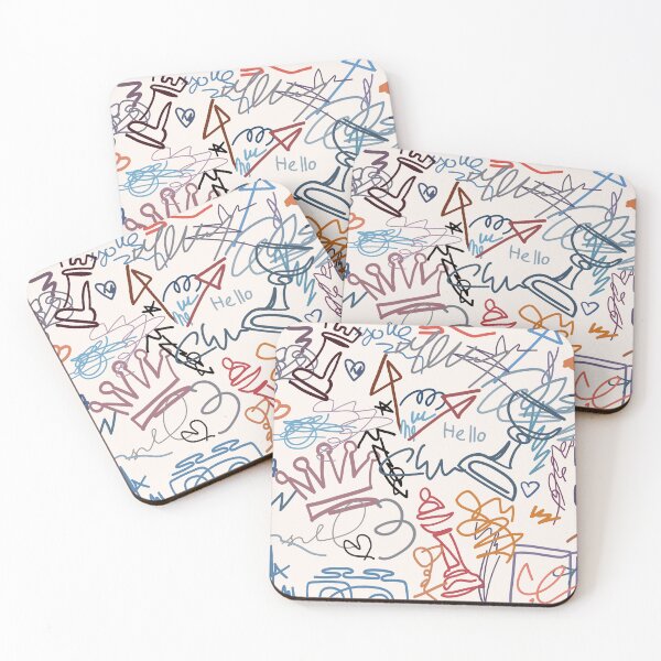 Item preview, Abstract Scribble Chaos designed and sold by missbobbit.