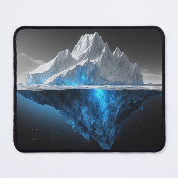 Item preview, Glowing Iceberg with Underwater Depths Revealed designed and sold by Ykvaere.