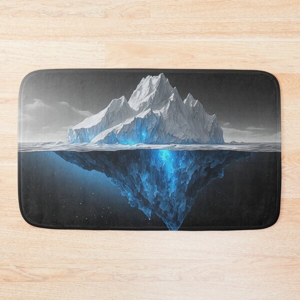 Item preview, Glowing Iceberg with Underwater Depths Revealed designed and sold by Ykvaere.