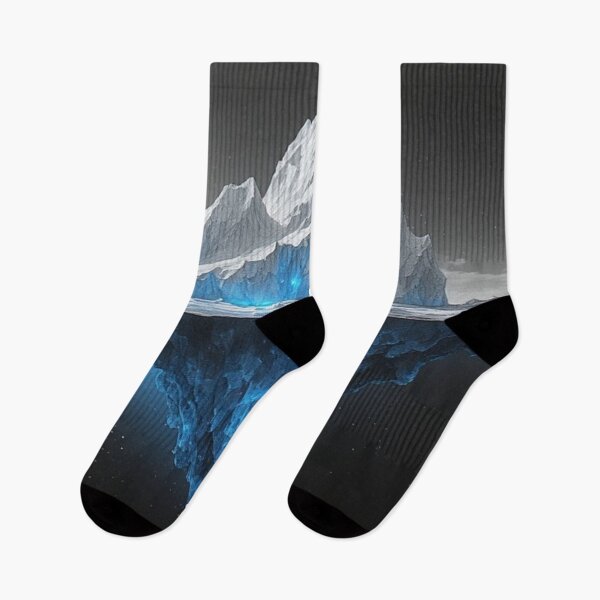Item preview, Glowing Iceberg with Underwater Depths Revealed designed and sold by Ykvaere.