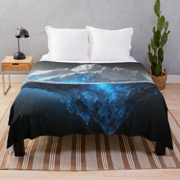 Item preview, Glowing Iceberg with Underwater Depths Revealed designed and sold by Ykvaere.