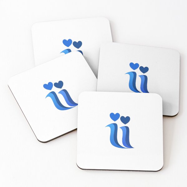 Item preview, Double "ii" Logo in Blue. designed and sold by CasaRomanii.