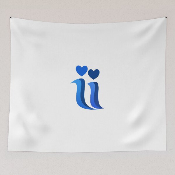 Item preview, Double "ii" Logo in Blue. designed and sold by CasaRomanii.