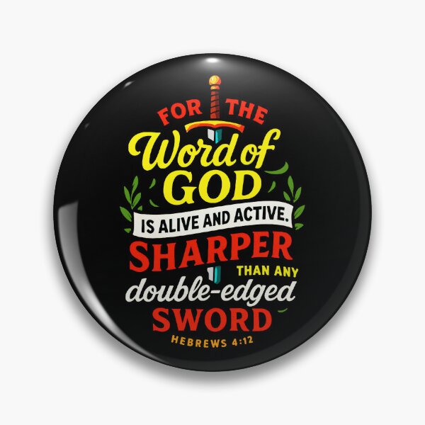 Item preview, Hebrews 4:12 For The Word of God is Alive and Active designed and sold by plushism.
