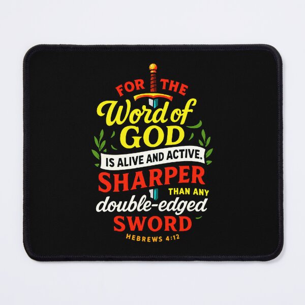 Item preview, Hebrews 4:12 For The Word of God is Alive and Active designed and sold by plushism.
