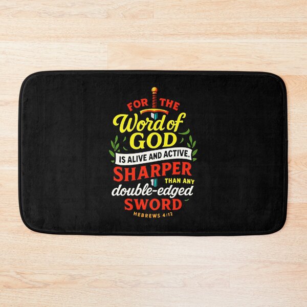 Item preview, Hebrews 4:12 For The Word of God is Alive and Active designed and sold by plushism.
