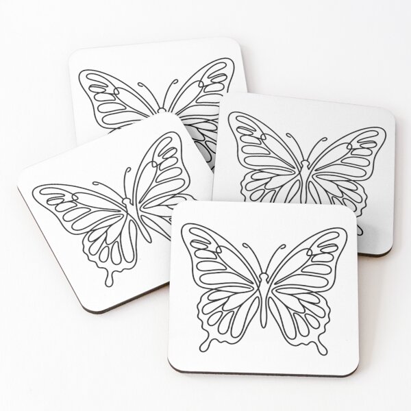 Item preview, Minimalist butterfly single line art  designed and sold by AlanyaArtX.