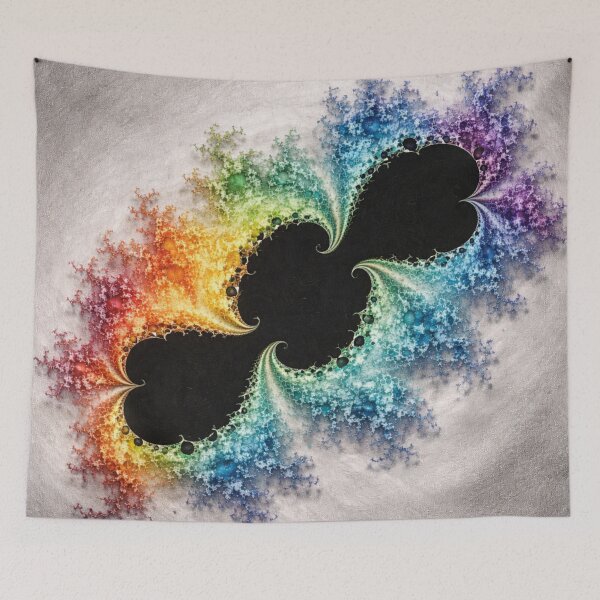 Item preview, Colorful Fractal Spiral Abstract Rainbow Pattern designed and sold by Ykvaere.
