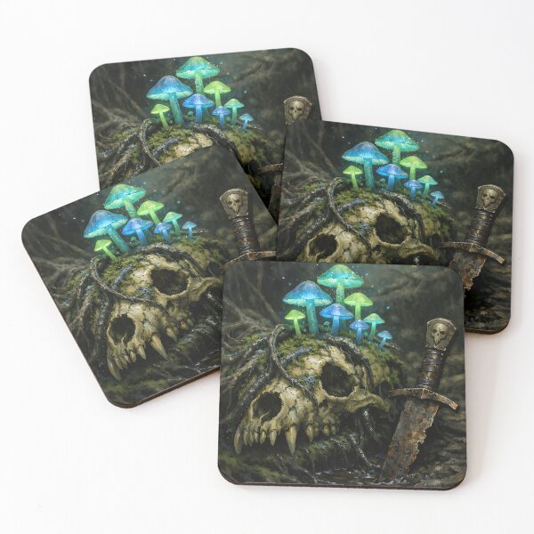 Item preview, The Festering Thicket - Dark Fantasy Eerie Landscape designed and sold by bapupa.
