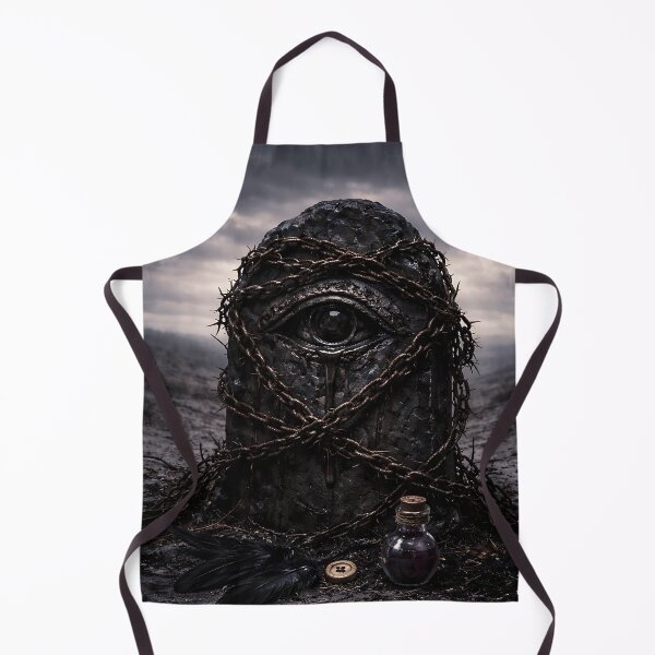 Item preview, The Pilgrimage Path Marker - Dark Fantasy Eerie Landscape designed and sold by bapupa.