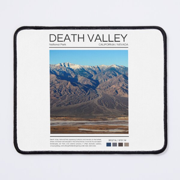 Item preview, Death Valley National Park - California / Nevada designed and sold by StudioRedKoala.