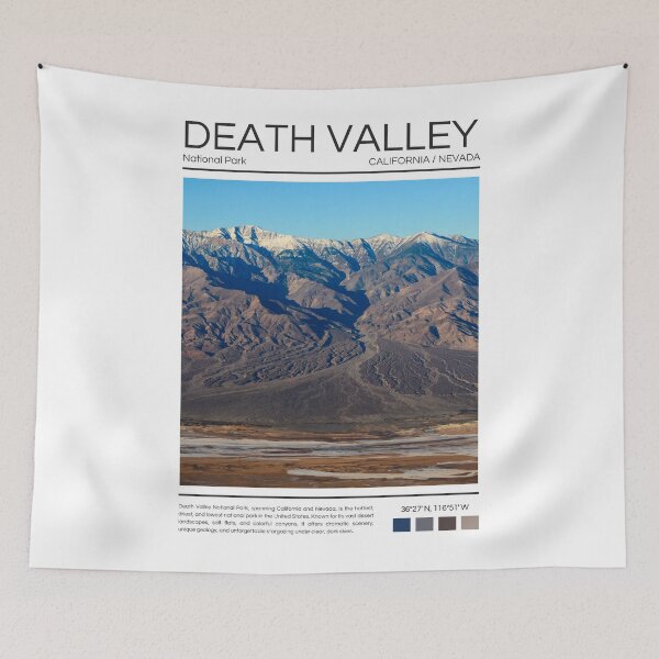 Item preview, Death Valley National Park - California / Nevada designed and sold by StudioRedKoala.