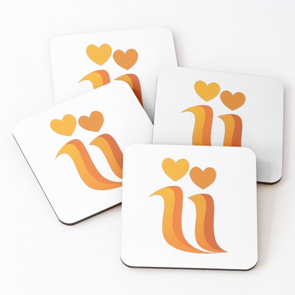Item preview, The double "ii" Logo in Orange designed and sold by CasaRomanii.