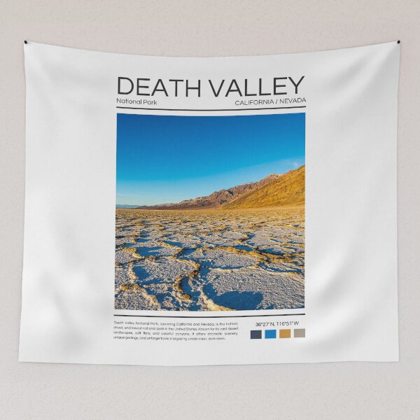 Item preview, Death Valley National Park - California / Nevada designed and sold by StudioRedKoala.
