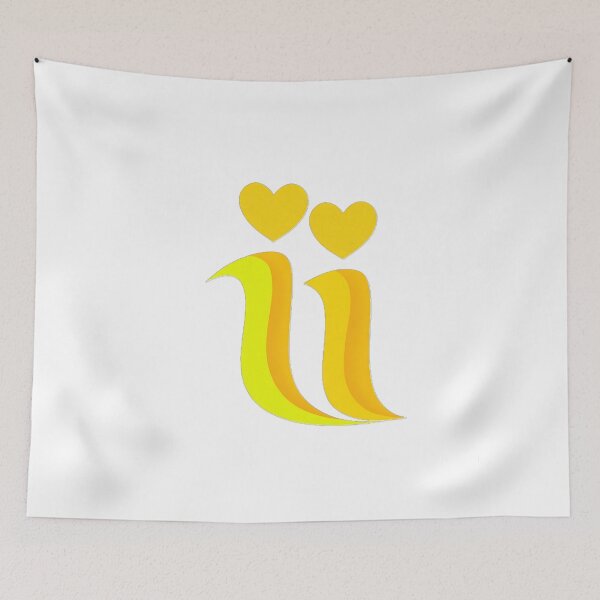 Item preview, Double "ii" Logo in Yellow designed and sold by CasaRomanii.