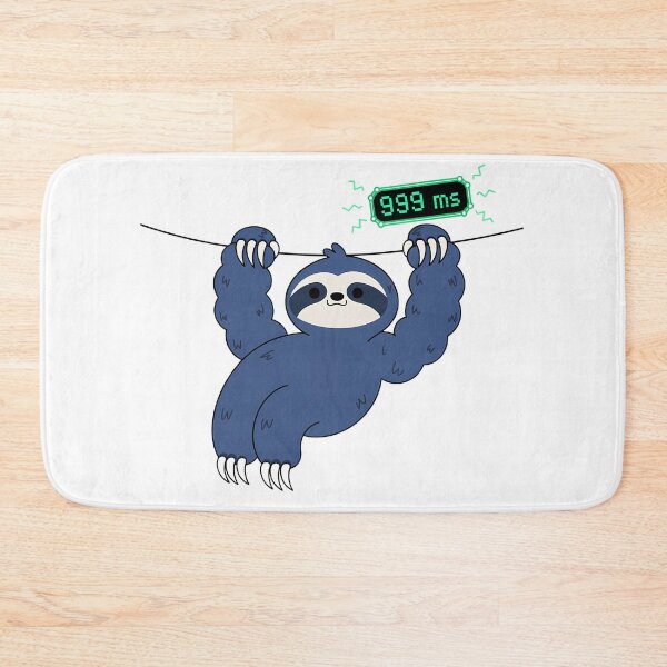 Item preview, Ping Sloth – High Latency – Cute Gamer Lag Art designed and sold by Phetuvov.