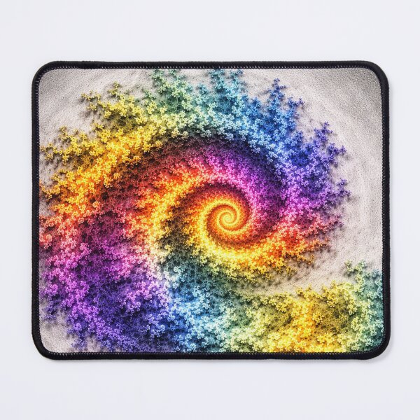 Item preview, Colorful Double Spiral Fractal Abstract Pattern designed and sold by Ykvaere.