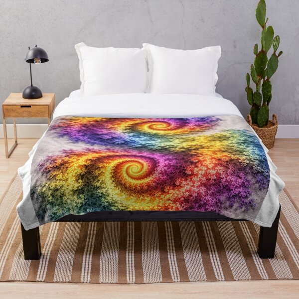 Item preview, Colorful Double Spiral Fractal Abstract Pattern designed and sold by Ykvaere.