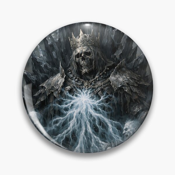 Item preview, Cursed Monarch Wraith - Dark Fantasy Monster designed and sold by bapupa.