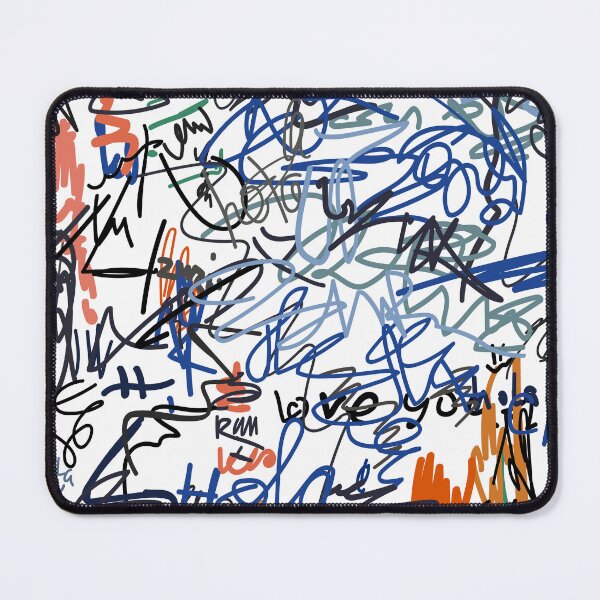 Item preview, Dense Scribble Background  Pure Visual Noise designed and sold by missbobbit.