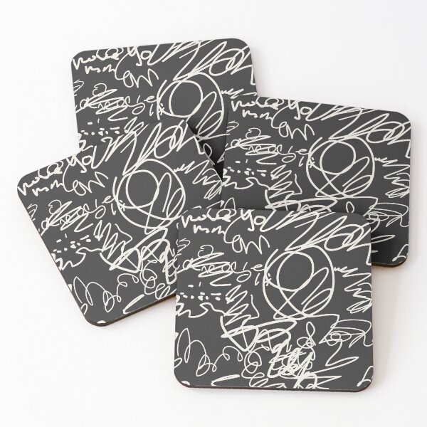 Item preview, Dense Scribble Background Pure Visual Noise designed and sold by missbobbit.