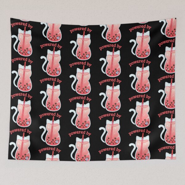 Item preview, Cat Boba Drink – Powered by Boba Design designed and sold by kestey.