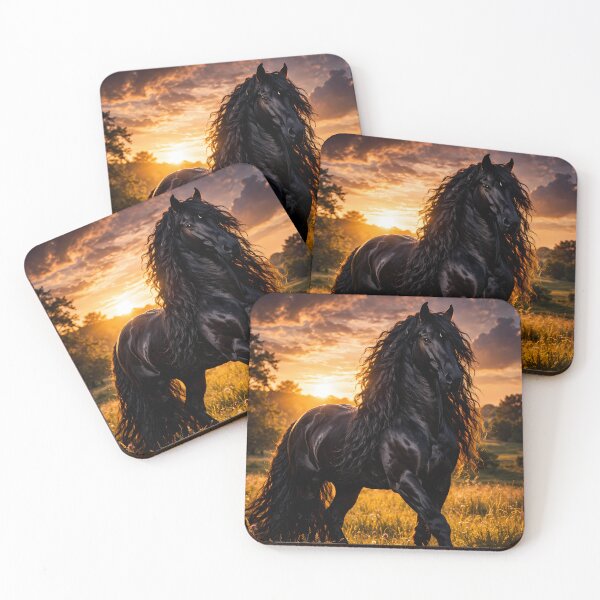Item preview, Horse in the evening light designed and sold by Spirit75.