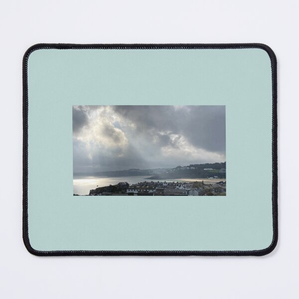 Item preview, Dramatic Light Rays Over St Ives Bay, Cornwall designed and sold by TheGildedGrove.