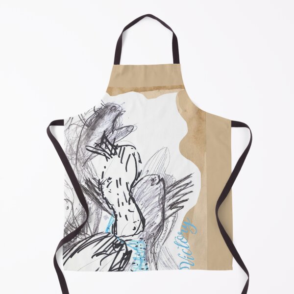 Item preview, Victory Of The Winged Tadpole (Original Ink Drawing by ACCI) designed and sold by VanyssaGraphics.